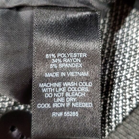 🔺️Express Black & White Columnist Pants Size 0/24 - Picture 10 of 10